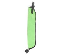 5 couleurs sac de rangement pour de batterie étui de support de portable avec poignée pour batteurs musiciens tissu Oxford noir rouge vert bleu rose 46 x 10 cm (Green)