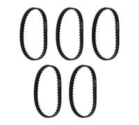 5 Courroies Trapézoïdales 90XL Pour Raboteuse pour Black pour decker | Compatible DN75, DN750, KW750, caoutchouc , dents trapézoïdales, remplacement facile