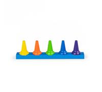 5 crayons de cire Les Popipop Moulin Roty