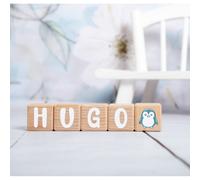 5 cubes 5x5cm + 66 stickers blancs