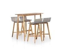 5-delige Tuinset massief acaciahout44222