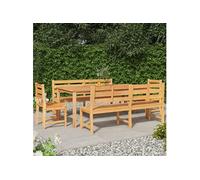 Vidaxl Ensemble À Dîner De Jardin 5 Pcs Bois De Teck Massif