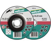 5 disques à tronçonner la pierre Wolfcraft 1623300