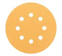 5 Disques abrasifs C470 BOSCH pour ponceuses excentriques Ø 125 mm Best for Wood and Paint 8 trous