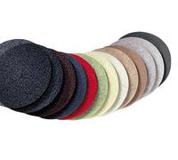 5 disques pads diamètre 406mm pour monobrosse ou autolaveuse (noir)