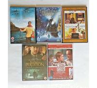 5 Dvd Tom Hanks : Cast Away, Polar Express, You've Got Mail, Road To Perdition + 1