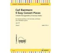 5 EASY CONCERT PIECES OP 63 - [Version Originale] Inconnu (Auteur)