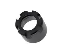 5 écrous de serrage métalliques haute dureté M10x0,75 for porte-mandrin de tour ER8-ER40 - Écrous de serrage de précision for CNC(M19x1.0)