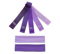 5 Élastiques d'exercice Et 2 Bandeaux, Élastiques De Fitness, Bandes De Résistance Élastiques, Adaptés À L'Entraînement De Force, Au Yoga.