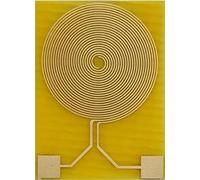 5 électrodes interdigitées flexibles en or de 0,1 mm for capteurs d'humidité et de gaz photosensibles