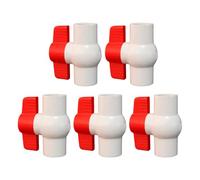 5 Emballage 2Multipurpose inch PVC Vannes Rondes T Manipter l'eau Arrêt pour La Et Les Systèmes D'irrigation Slip De Glissement