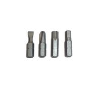 5 EMBOUTS DE VISSAGE COURT 25MM ENTRAINEMENT 6 PANS 1/4 POUR VISSEUSE - emboutspourtournevis14 : Torx T 40