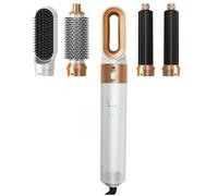 5-en-1 Hair Air Styler Version 2.0, Multistyler Sèche-cheveux, Brosse Soufflante avec 5 accessoires,Brosse Coiffante Chauffante