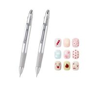 5 en 1 Nail Art Dotting Pen, Nail Dotting Pen Press Type 5 en 1, Outils pour Painting, Tip Dot Paint in Ballpoint Pens Design Manucure Kit pour DIY