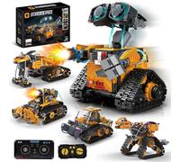 5-en-1 Robot pour Enfants Garçons, Roboticset avec Télécommande App, kit de construction de robot/Robots Technique Programmable, Jouet de Construction Créatif, Cadeau d'anniversaire pour Enfants 6-12