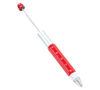 5 En 1 Stylo À Outils Multiples Avec Tournevis À L'échelle D'échelle Sèche En Métal Multifonctionnel Perle Pour Artisanat Artisanat Dessin Portable Art