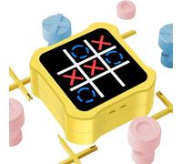5 en 1Tic Tac Toe Bolt Game Console, Volume réglable Tic Tac Toe Bolt Game, Tic Tac Toe électronique, Jeu de Voyage Console Portables pour Enfant et Adultes