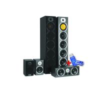 5 enceintes home ciné Hifi 1240W BENG V9B-CS-BKé +Clé USB 32G