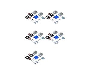 5 Ensemble Climatiseur Kit de DIY Thermoélectrique Refroidisseur Peltier Système de Refroidissement de Réfrigération + Ventilateur pour Outil