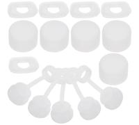 5 Ensembles Bouchon de Gobelet, Lot de Sets de Set | Protège-paille Transparent, Installation Facile et Nettoyage Simple, pour Gobelets, Déplacements Quotidiens et Sport