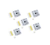 5 Ensembles de Capteurs D'Encodeur Magnétique AS5600, Module de Mesure D'Angle D'Induction Magnétique de 12 Bits