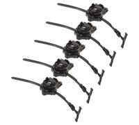 5 Ensembles Lanceur de Toupie à Corde, Poignée de Remplacement | Accessoires pour Combats de Toupies, Usage en Compétition et Jeu Interactif, Pièces Robustes, Faciles à Utiliser
