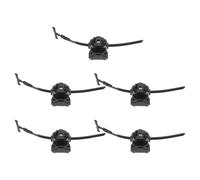 5 Ensembles Lanceur Gyroscopique à Ficelle pour Toupies, Jeu | Plastique Robuste, Usage Extérieur, Conçu pour Filles et Adultes, Mécanique à Corde, Jeu Tactique