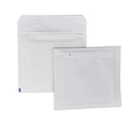 5 Enveloppes a Bulles blanche 180 x 165 mm, enveloppe matelassé format spécial CD/DVD blanc 200 x 185 + 50 mm idéal protection pour envoi d’objet CD, DVD, enveloppe d’expédition Référence ENVB10B