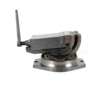 5" Étau inclinable pour perceuse avec Base tournante (125mm Largeur de mâchoire, 95mm Ouverture de mâchoire, 0° - 90° inclinable, 360° tournant)