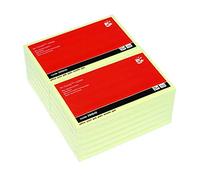 5 étoiles 296646 Office Re-Move Notes Bloc repositionnable de 100 feuilles (jaune) Lot de 12