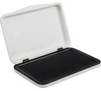 5 Etoiles 297862 Tampon Encreur Réencrable ABS pour Timbre Caoutchouc ou Résine 11 x 7 cm Encre Noir