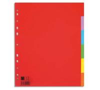 5 Etoiles 400009664 Jeu d'intercalaires 6 positions A4+ Assortis