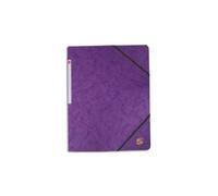 5 Etoiles ETL-100201065 Chemise rabats et élastique Carte Violet Lot de 5