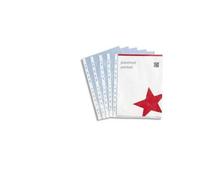 5 Etoiles Sachet De Pochettes Perforées En Polypropylène