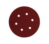 5 feuilles abrasives auto-agrippantes 150 mm, P 100, B+M, SXE Metabo - 624004000
