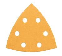 5 Feuilles abrasives C470 BOSCH pour ponceuses Delta 93 mm Best for Wood and Paint 6 trous