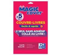 5 Feuilles C-Livres Oxford Magic Cover Pour A4 PP75 Lisse Incolore