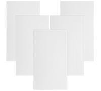 5 Feuilles de Mousse Adhésive Double Face Rentrée Scolaire | Écume Blanche, Adhérence, Design Simple, pour Œuvres Manuelles et Créations Artisanales