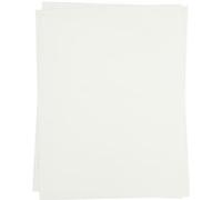 5 feuilles de papier transfert pour textiles clairs A4 Transparent G