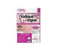 5 feuilles de plastique dingue assortiment pastel