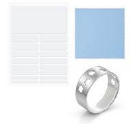 5 feuilles de réglage de taille de bague