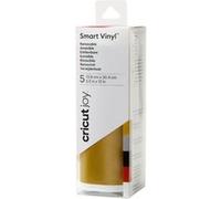Cricut Vinyle amovible Smart Vinyl Joy – 5 feuilles 30,4×13,9 cm – argent/or/noir/rouge/blanc