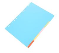 5 Feuilles Intercalaires A4 en Papier, Navigation Rapide | Enseignants et Étudiants, Organisation de Planning et Notes en ouleurs Simples