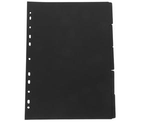 5 Feuilles Intercalaires de Classeur, Séparateurs Détachables | Pages Perforées, Réorganisation Rapide et Repérage Facile, pour Documentation de Projet, Bureau, Étudiants