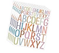 5 Feuilles Journal Autocollant Lettre Colorée Autocollant Scrapbook Récompense Alphabets Alphabets Décoratifs Décalage De Lettre Décorative Journal
