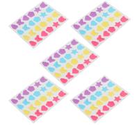 5 Feuilles Patch Cutané Hydrocolloïde Adhésif et Étiquettes | Adhérence Résistante à Sueur, Tient en Conditions Humides, Routine de Soin pour Tous Types de Peau