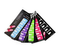 5 feuilles PEEL DIRECTIVE OFFR OFF SOLANTER TOUCH MANICURE TOL ANTIFLOW WROP Nail Protector for Nail Art Painting, Gradients, Stamping (10pcs / feuille)
