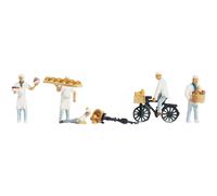 5 Figurines De Boulanger H0 15053-Noch