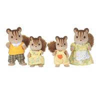 5 Figurines Famille Écureuil Roux Sylvanian Families