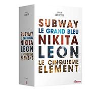 5 films de Luc Besson : Subway + Le grand bleu + Nikita + Léon + Le cinquième élément
